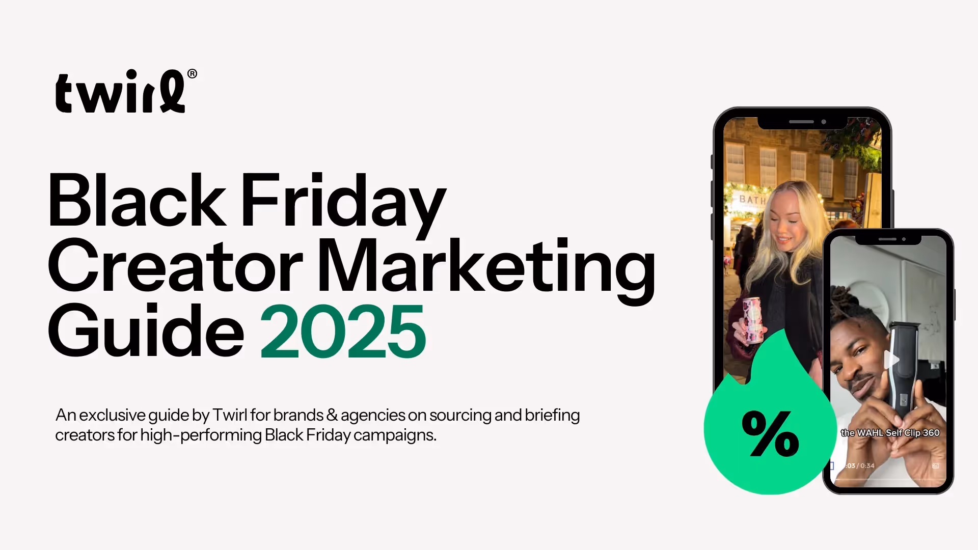 A practical eBook for brands and agencies planning this year’s campaigns. Packed with creator survey data, timelines, and strategies, the guide shows how to brief UGC creators, avoid last-minute chaos, and build content that cuts through the noise during the busiest shopping weekend of the year.