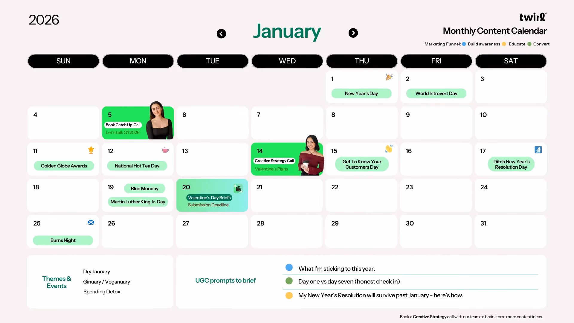 Looking to make the most of your marketing efforts in 2026? Our 2026 Content Calendar is packed with key dates, fresh content ideas, and monthly themes to help you stay ahead.