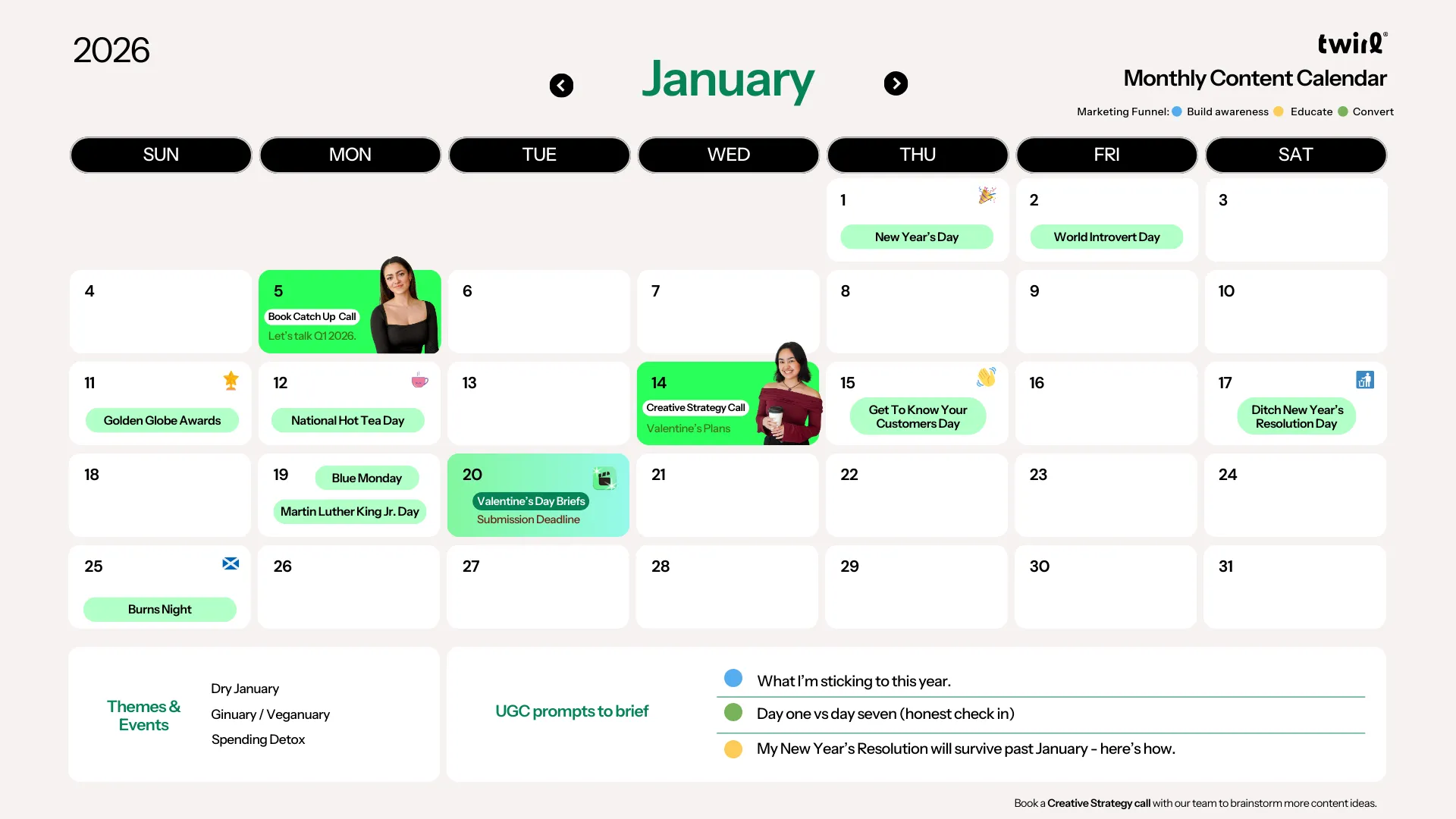 Looking to make the most of your marketing efforts in 2026? Our 2026 Content Calendar is packed with key dates, fresh content ideas, and monthly themes to help you stay ahead.