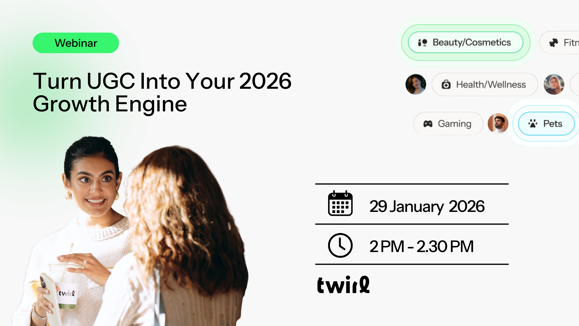 UGC can be more than just content — it can be a growth system. In this session, we’ll show you how to turn UGC into a scalable engine for acquisition, retention, and revenue. Learn how to secure buy-in, build smarter creative strategies, and scale without stretching your team.