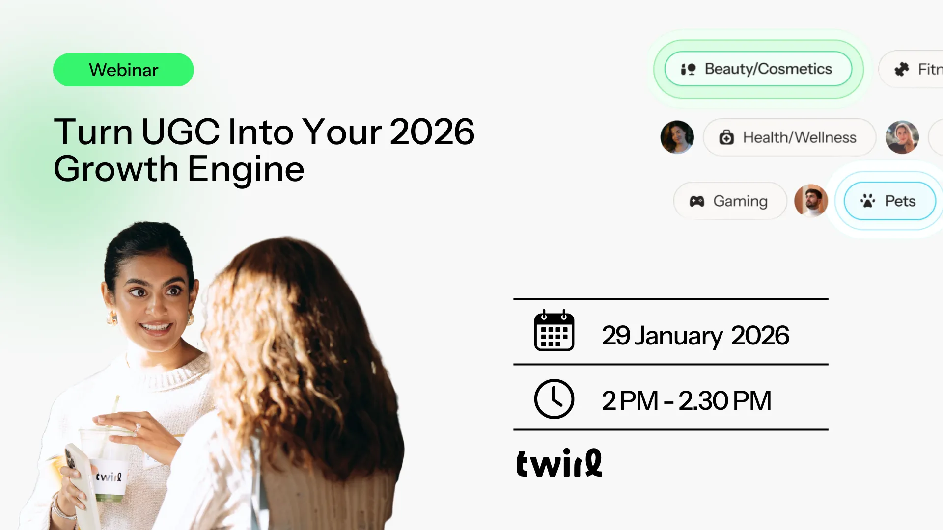 UGC can be more than just content — it can be a growth system. In this session, we’ll show you how to turn UGC into a scalable engine for acquisition, retention, and revenue. Learn how to secure buy-in, build smarter creative strategies, and scale without stretching your team.