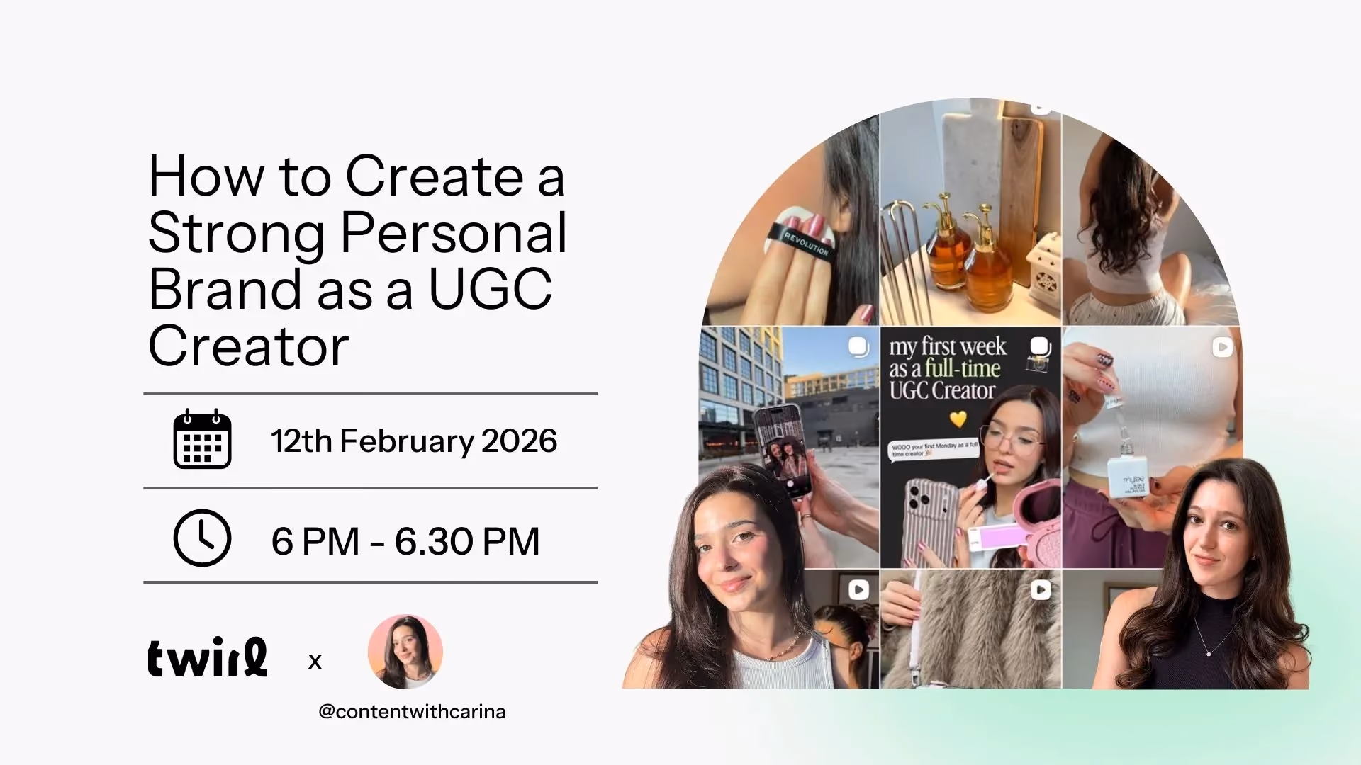 Want more “yes” replies, repeat clients, and better-fit brand deals? Your personal brand is what makes a brand choose you, and makes you stand out. In this webinar, we’ll break down how to build a standout presence, and back it up with a professional creator experience.
