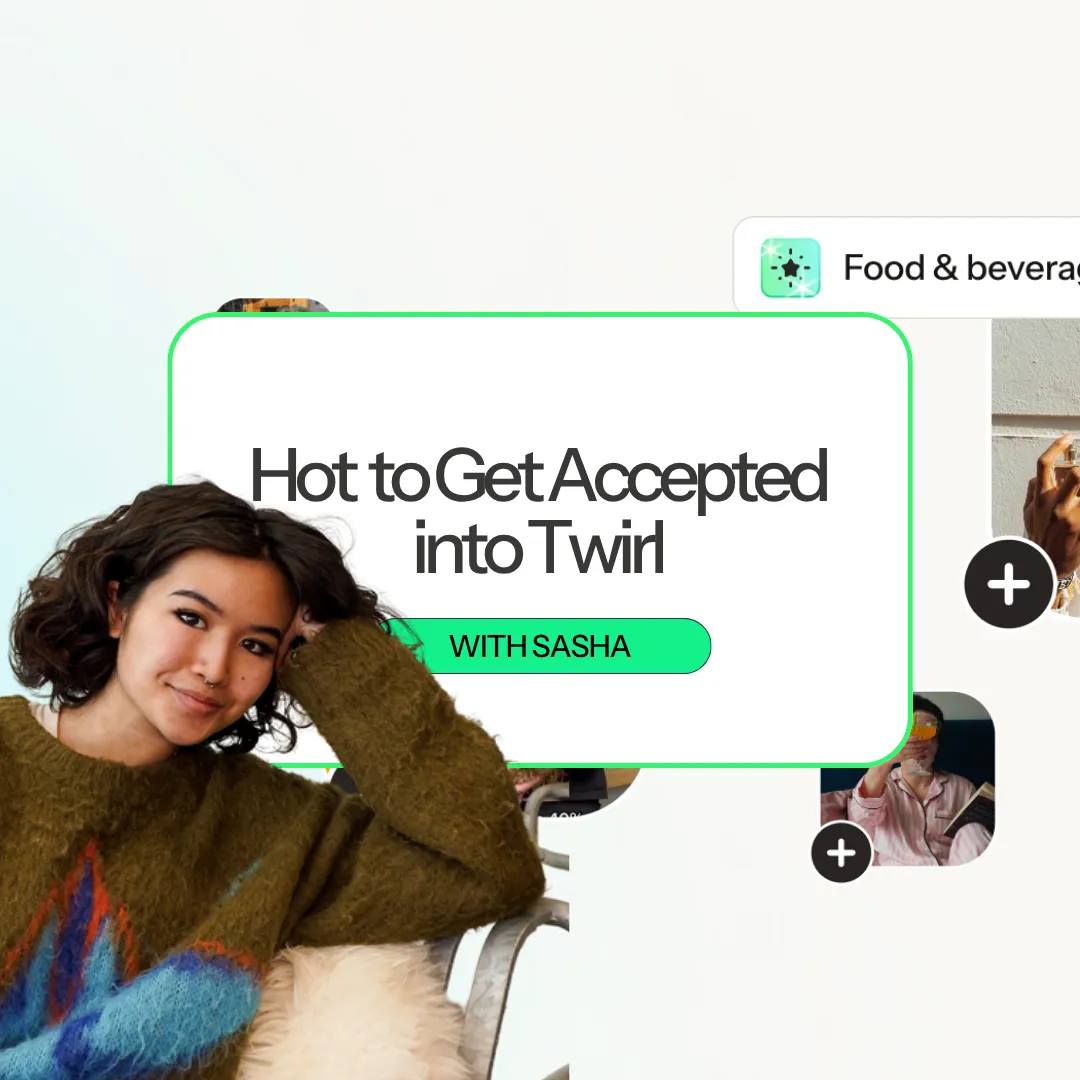 Learn how to get accepted on Twirl with insider tips from a UGC application reviewer — including what makes creators stand out instantly.
