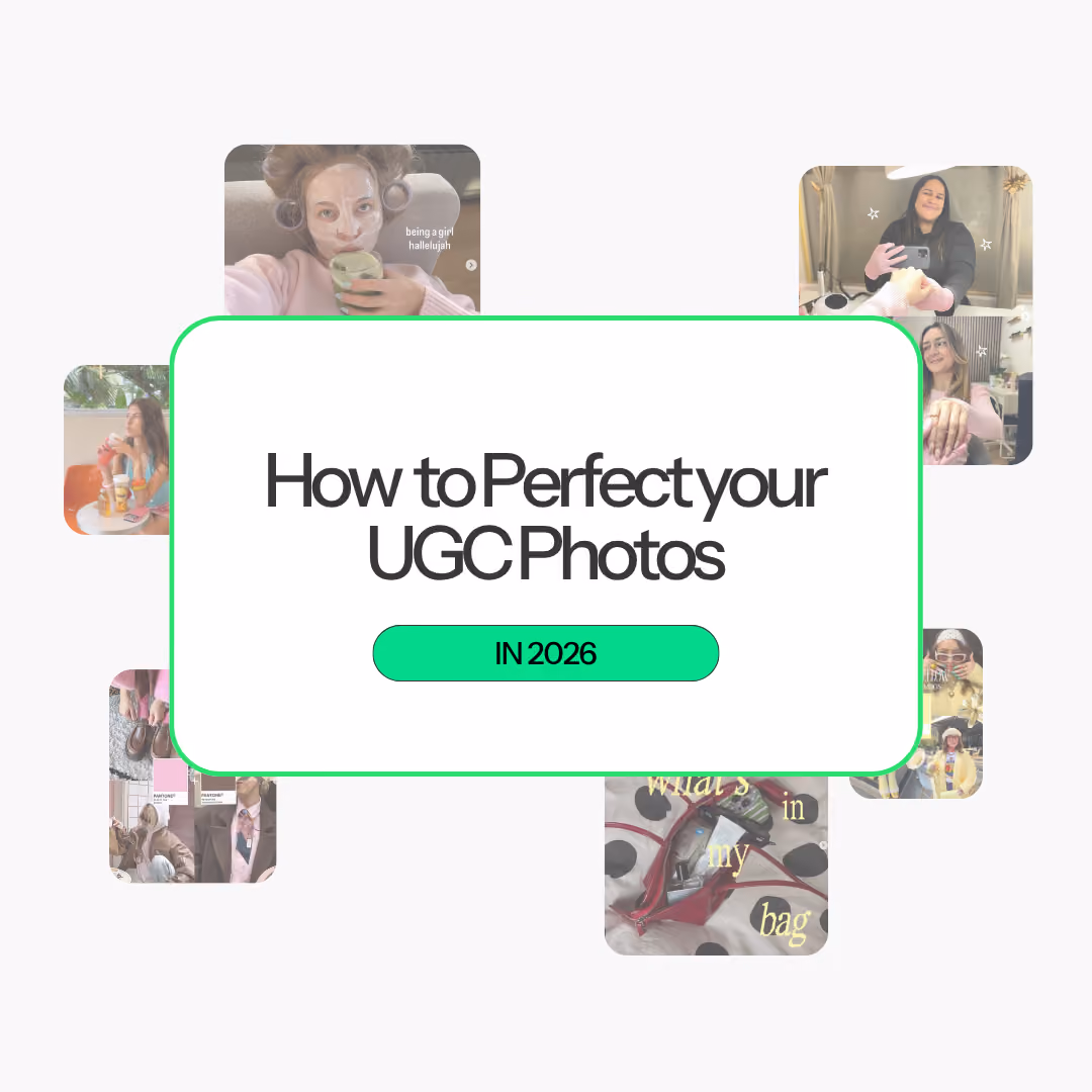 UGC photos in 2026 need to do more than look good, they need to be intentional, versatile, and usable across ads, social, and brand campaigns. This guide breaks down the fundamentals, workflow, and emerging trends creators need to turn simple shoots into content that gets booked.