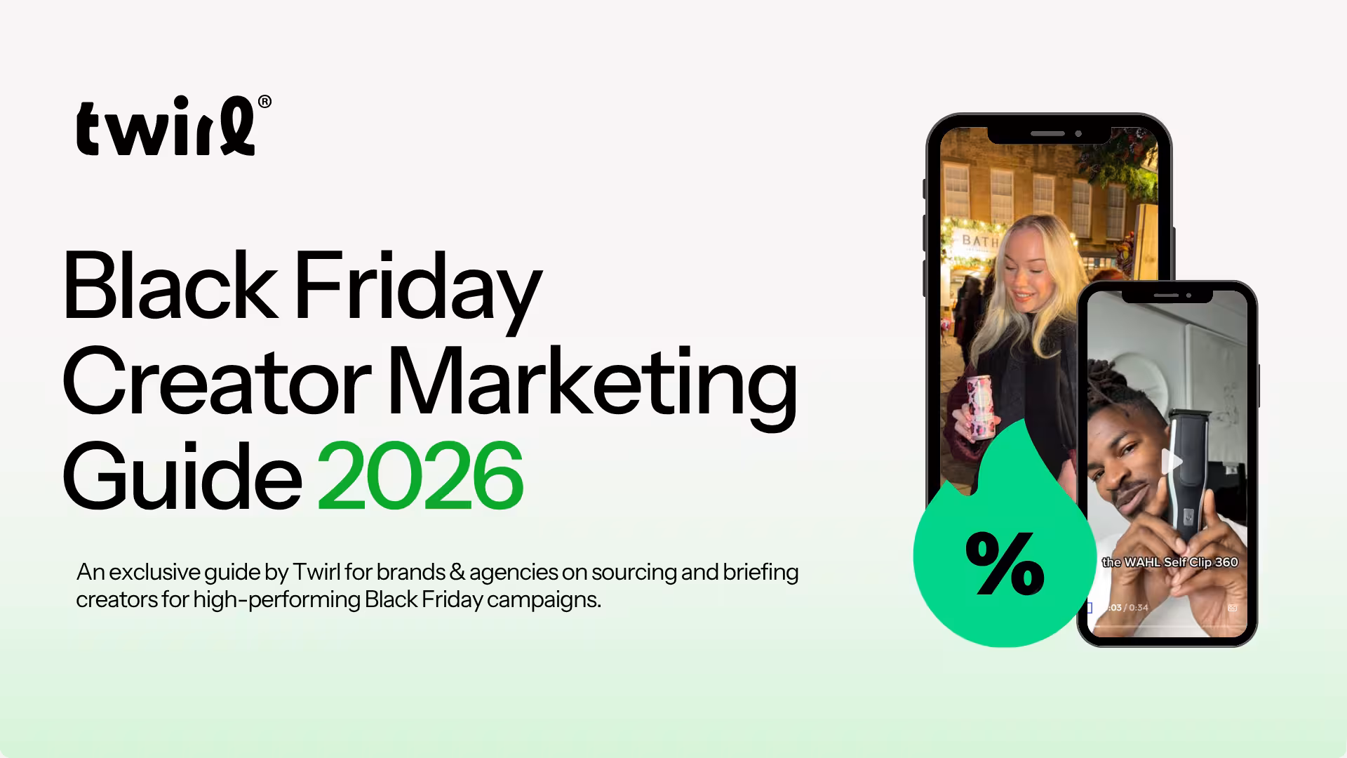 A practical eBook for brands and agencies planning this year’s campaigns. Packed with creator survey data, timelines, and strategies, the guide shows how to brief UGC creators, avoid last-minute chaos, and build content that cuts through the noise during the busiest shopping weekend of the year.