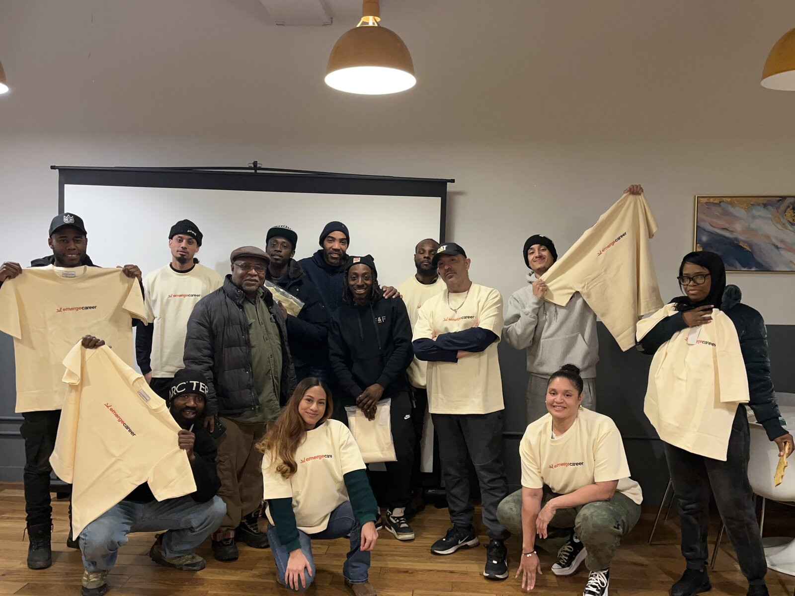 Emerge Career Harlem WeWork study hall group