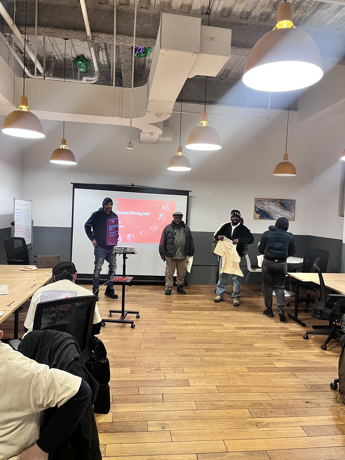 Emerge Career Harlem study hall CLP prep