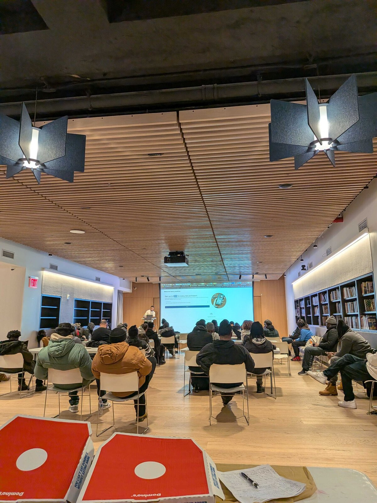 Emerge Career Brooklyn Meet and Greet event at Brooklyn Heights Library