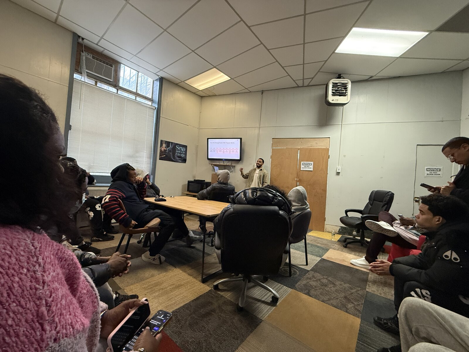 Attendees at BOGAP Bronx recruitment event