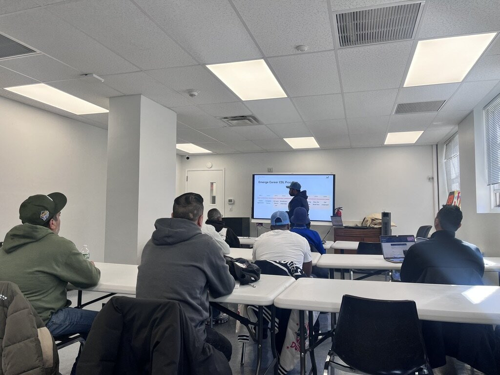 Emerge Career study hall at Ravenswood LIC