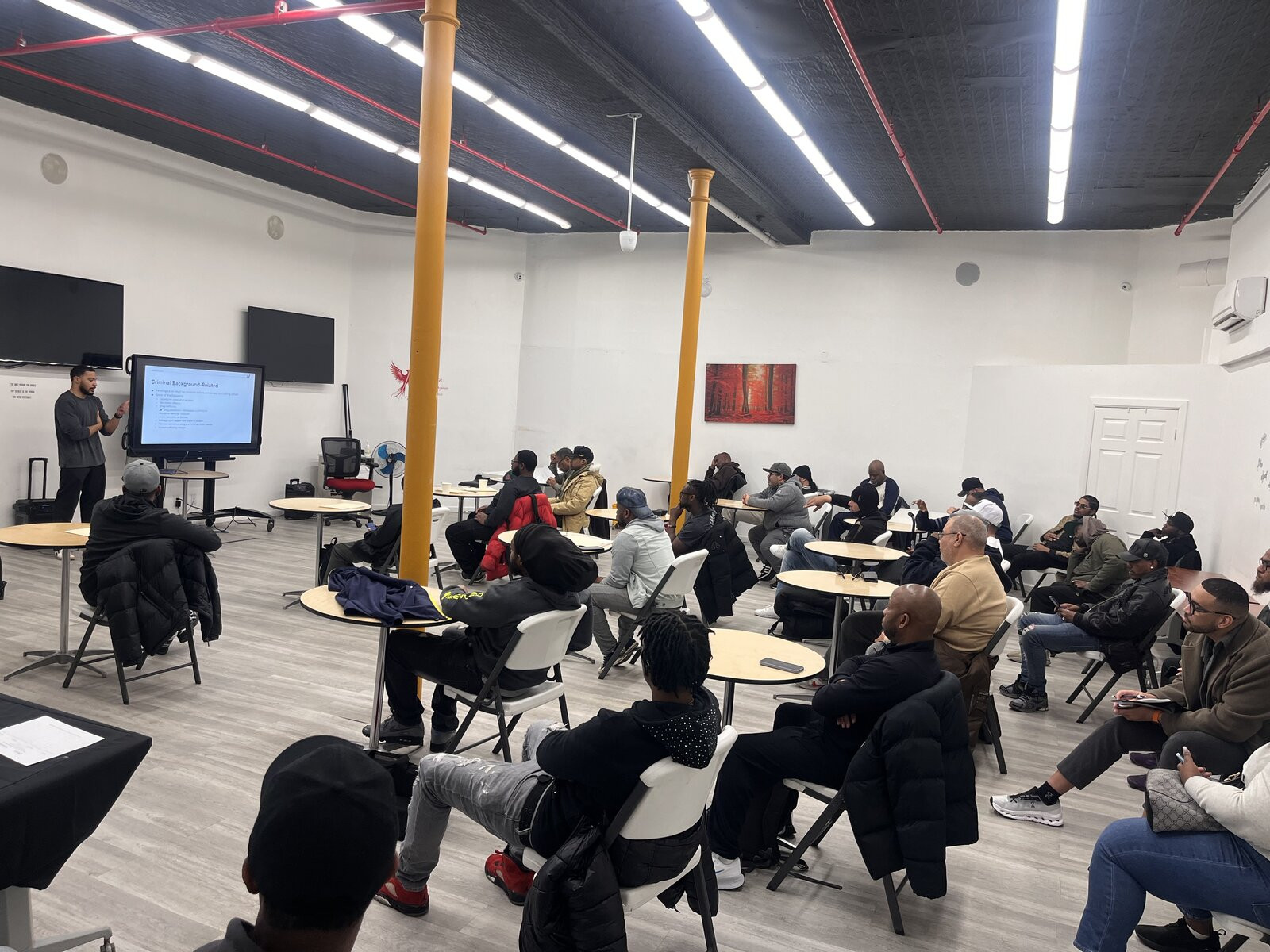 Emerge Career and Exodus partnership event