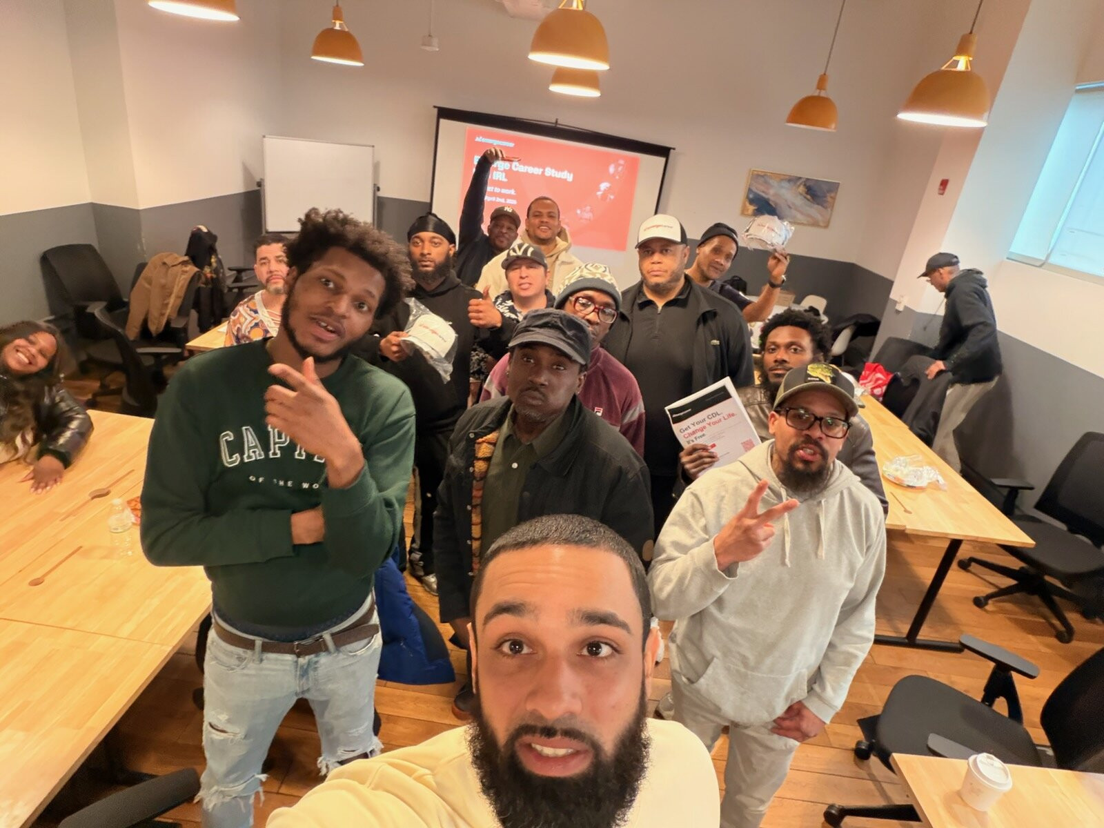 Emerge Career Harlem study hall 85 percent permit attainment April 2026