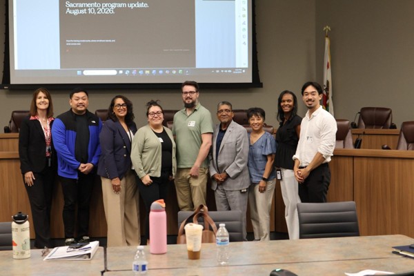 BSCC, SETA and Emerge Career staff at the Sacramento program update, August 10, 2026.