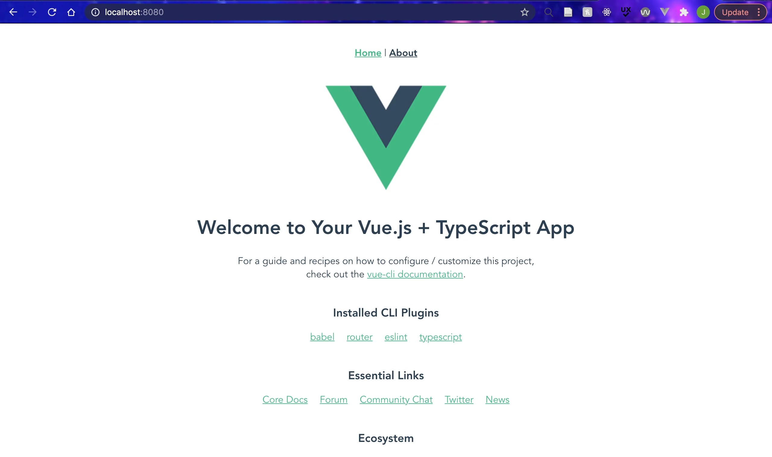 vue boilerplate