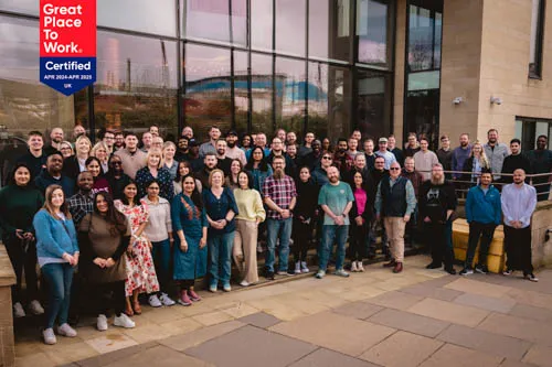 A group shot of the Leighton team taken at its company day in April 2024