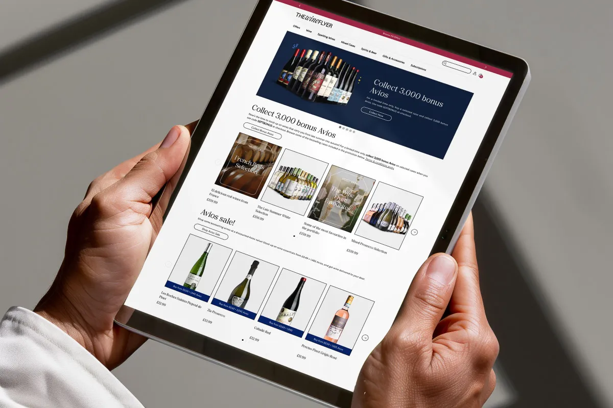 Smart phone showing loyalty points being redeemed