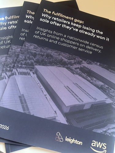 A picture of the retail report brochure.