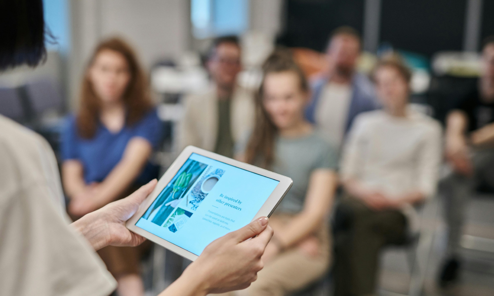 Picture of Ms Joanna's studio for teaching