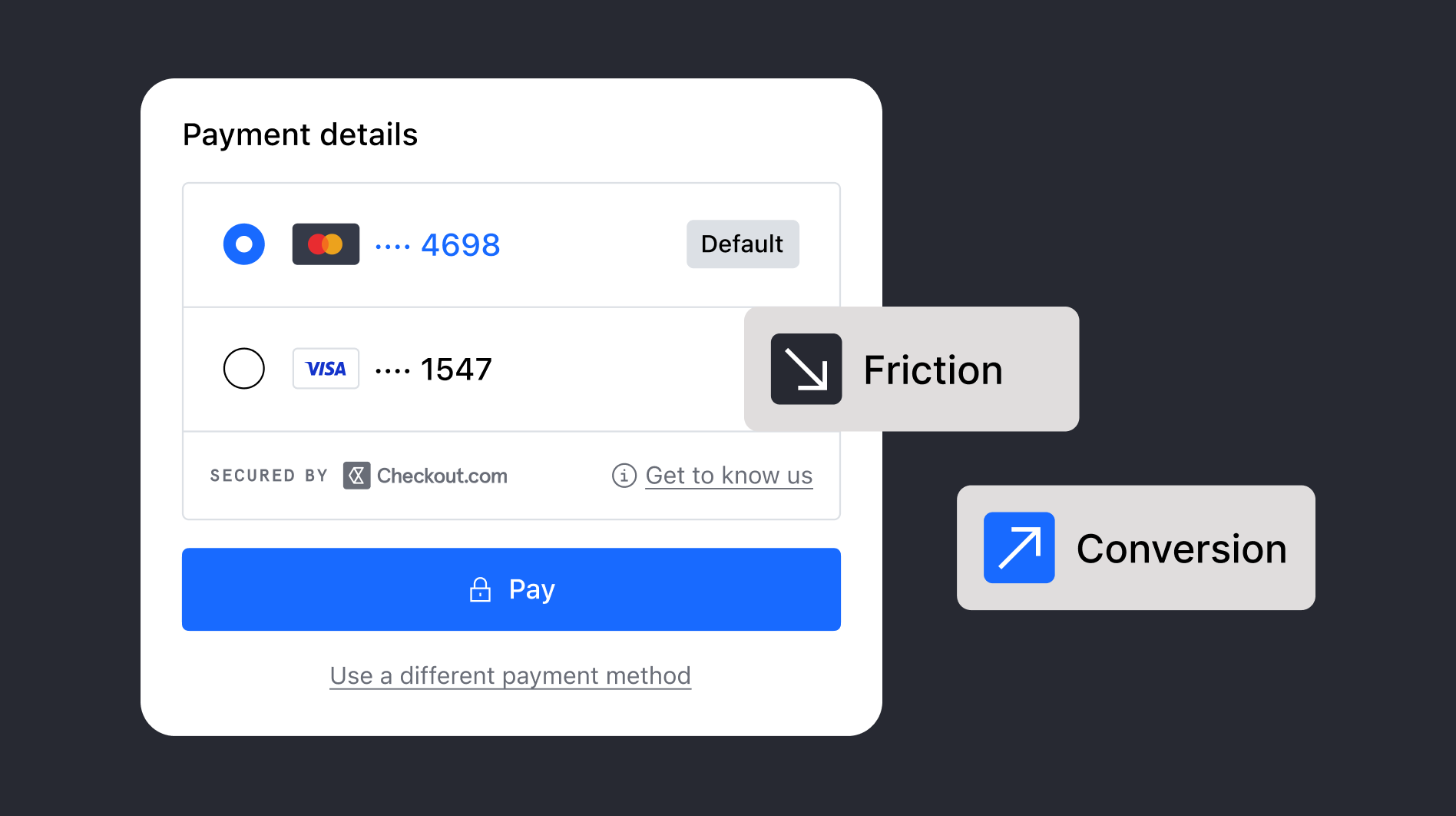Reduce friction to boost conversion 