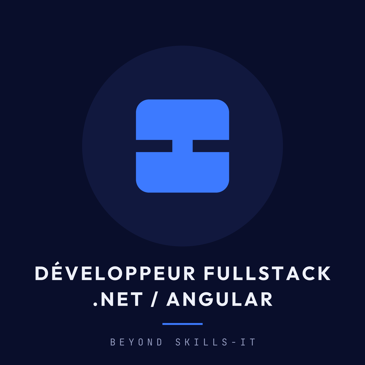 Logo Beyond Skills-IT du poste de Développeur Fullstack .NET / Angular en freelance à Rennes