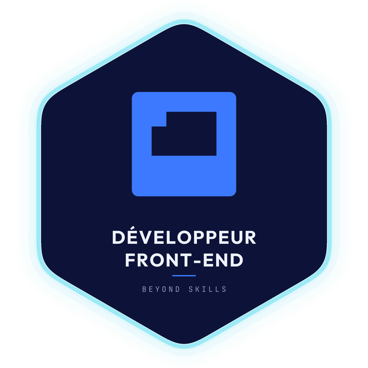 Illustration du métier de Développeur Front-end — fiche métier Beyond Skills
