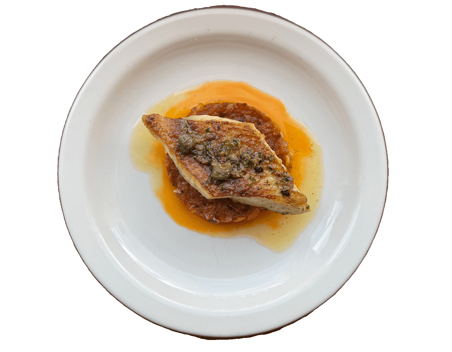 Anchovy Butter Tilapia
