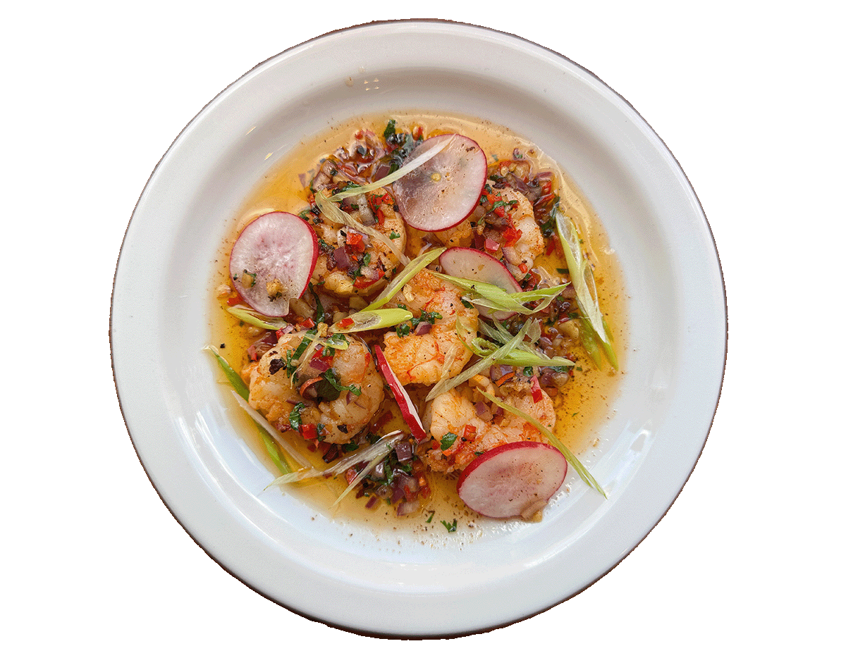 Chilli and Garlic Prawns