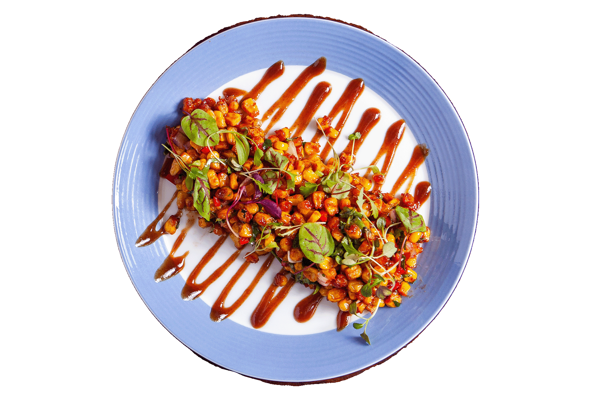 crispy corn chilli chaat