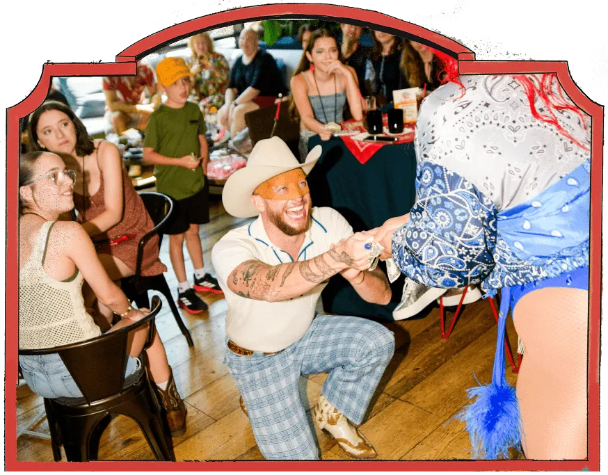Orville Peck in Drag Brunch