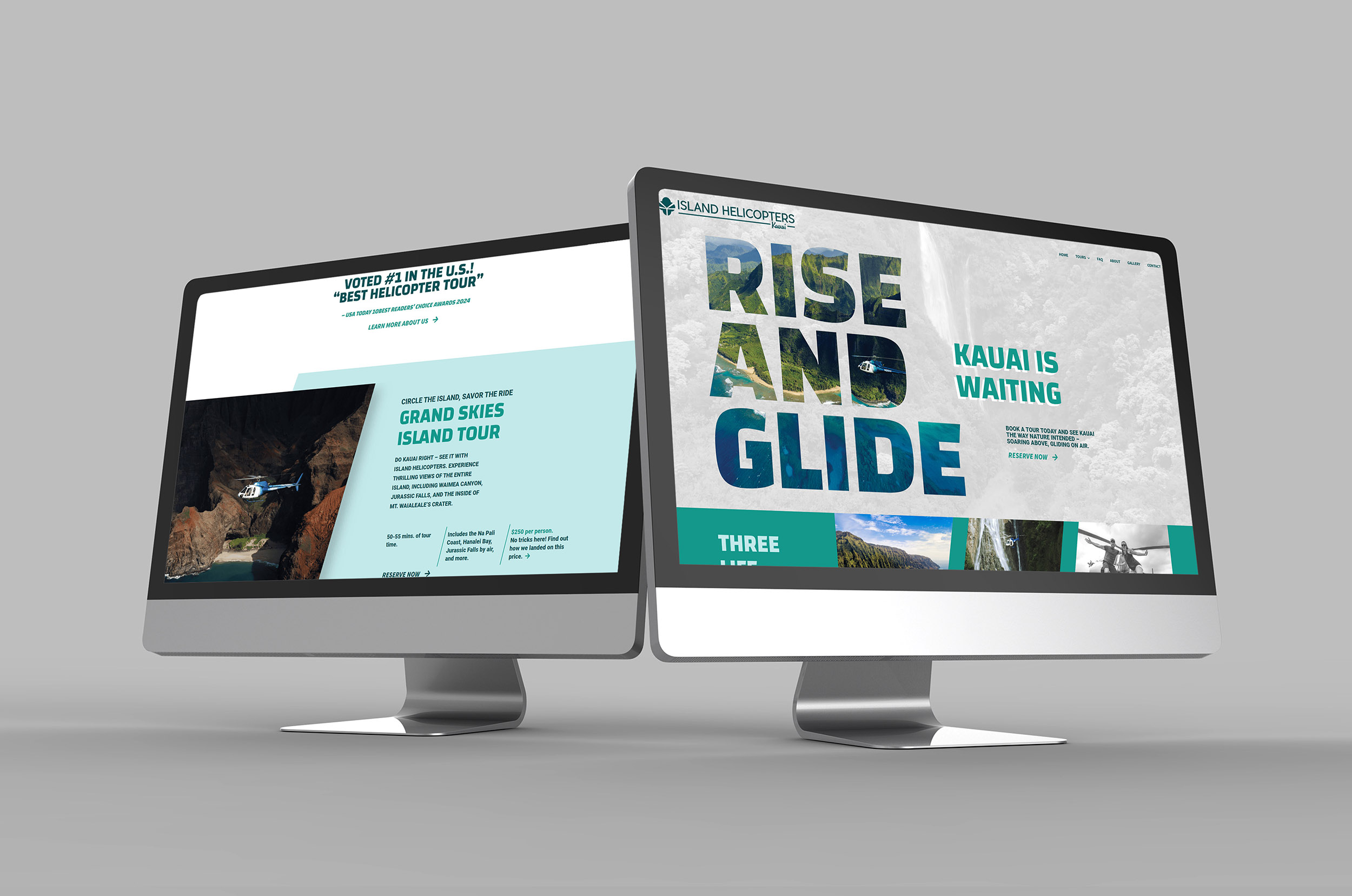 rebranding for island helicopters