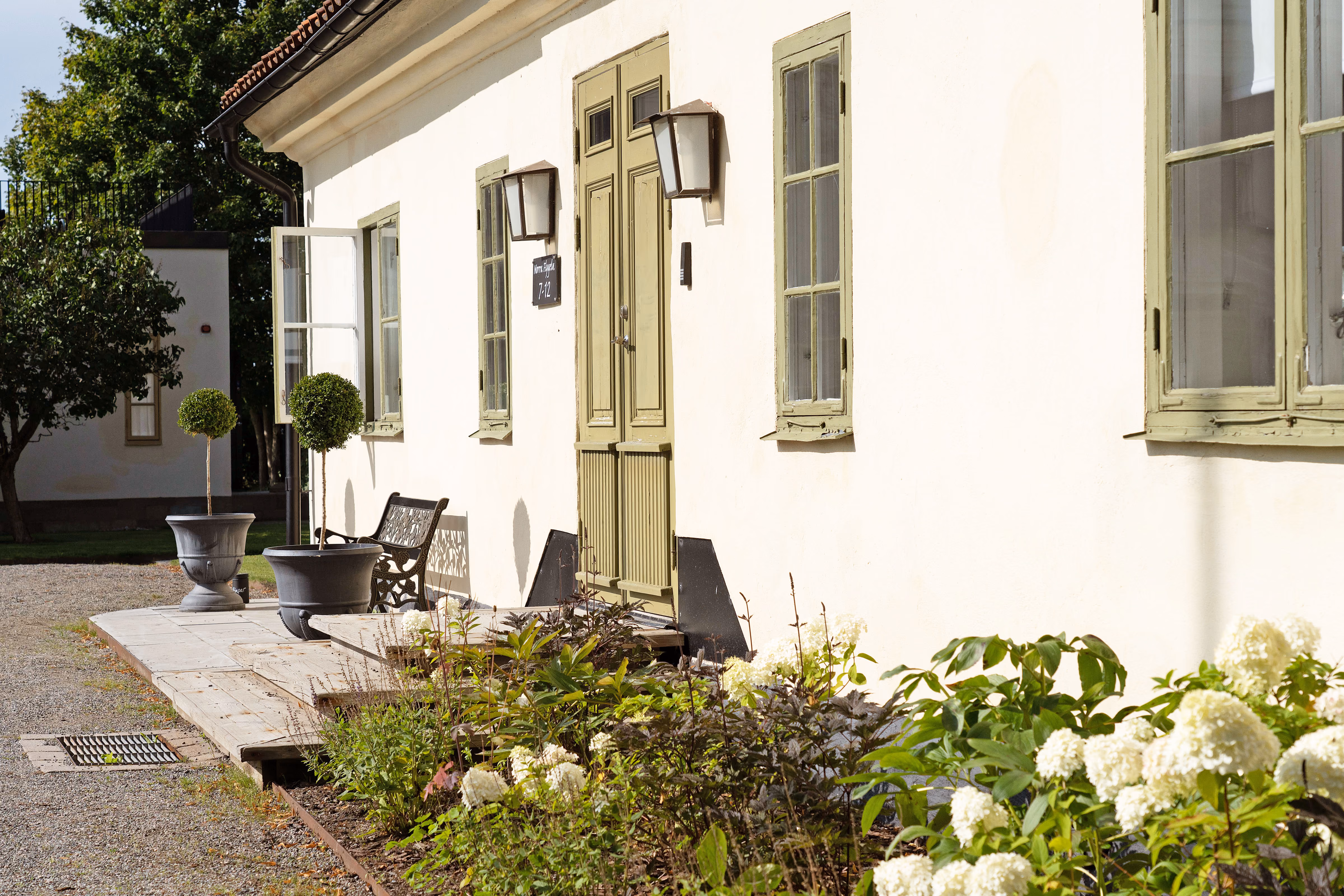 Norra Herrgårdsflygeln på Siggesta Gård