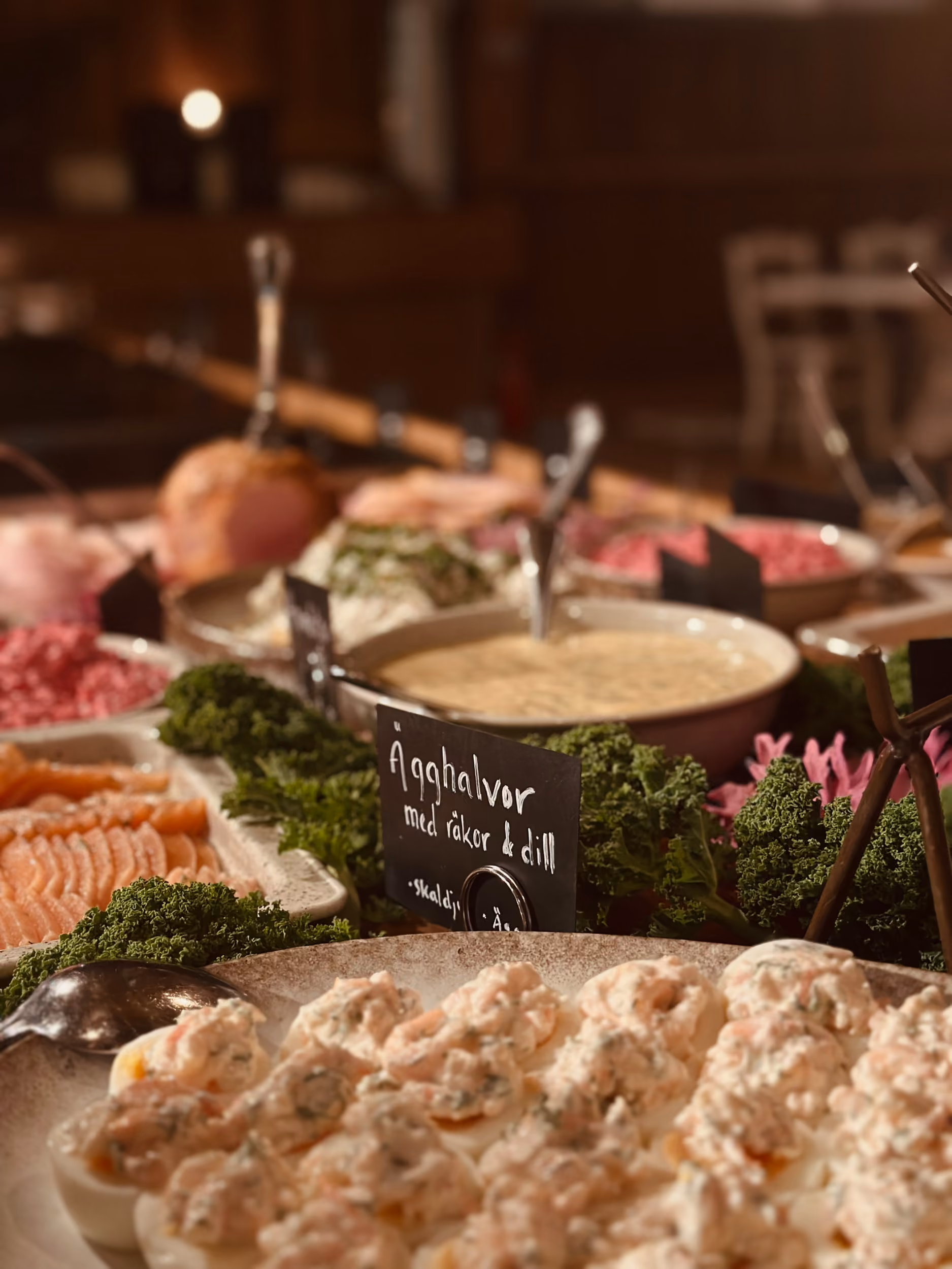 Allsång och julbord med Evelina Olsén på Siggesta Gård