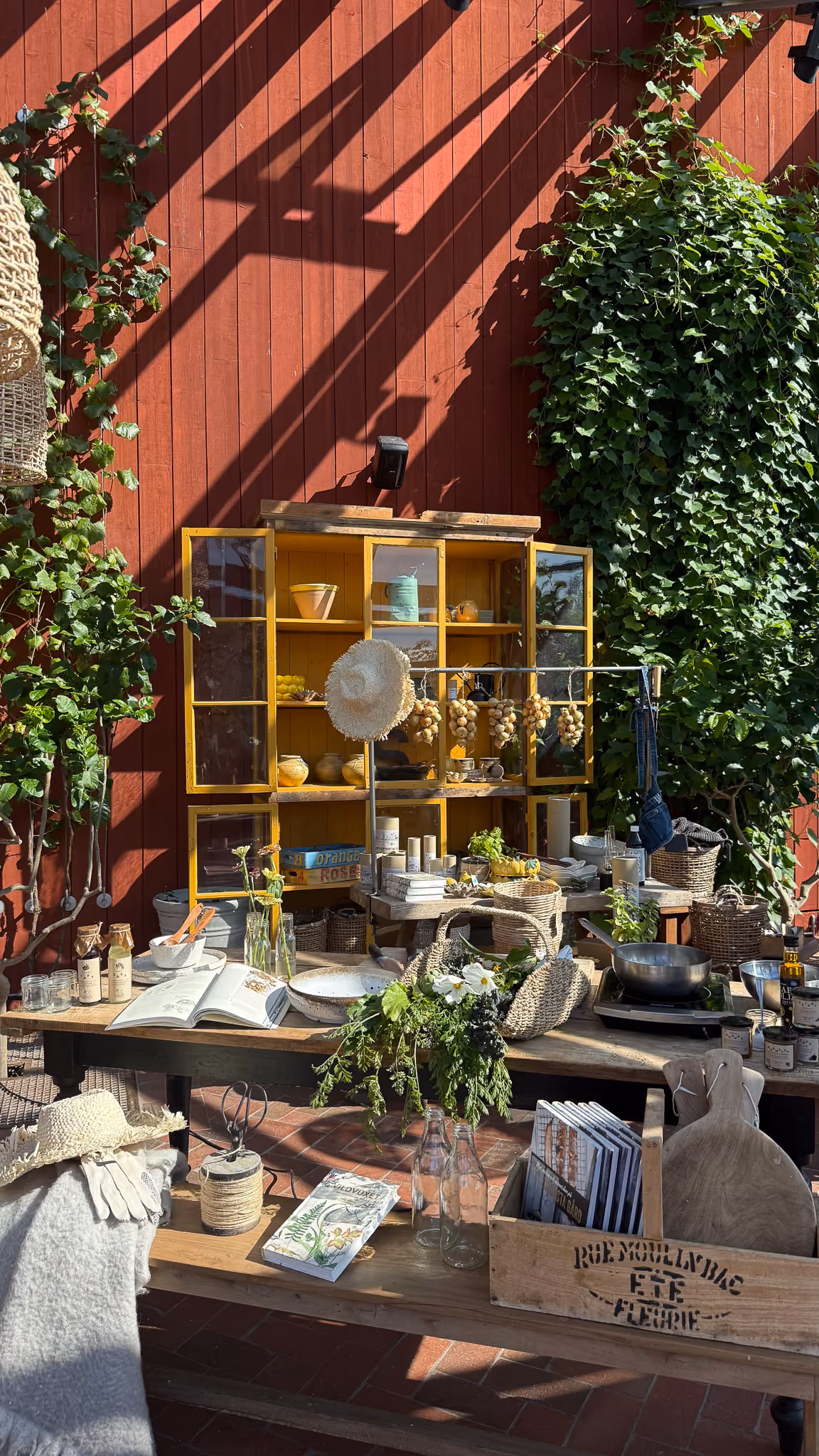 Skördesallad från Köksträdgården Siggesta Gård
