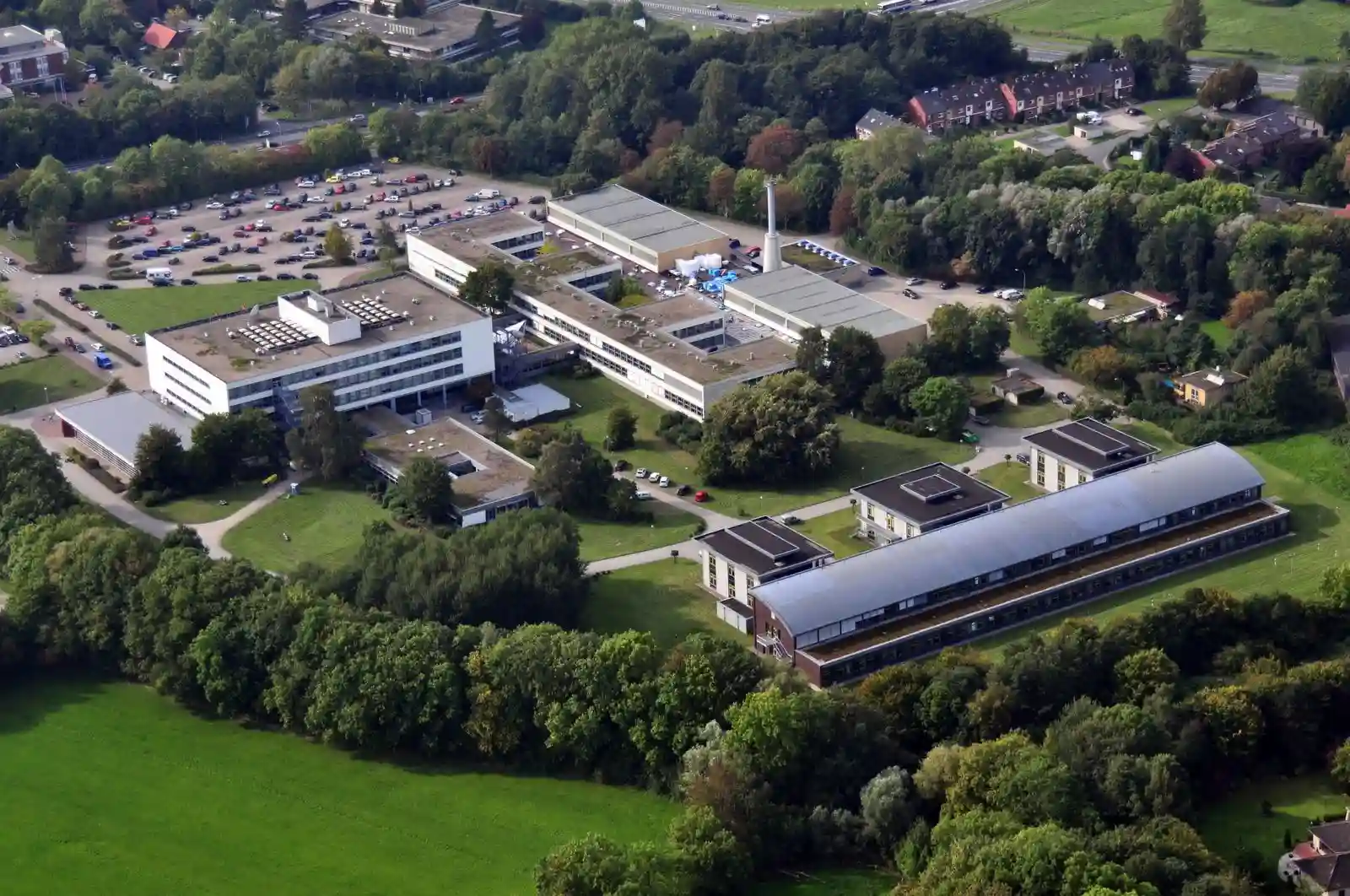 Luftaufnahme der Jade Hochschule Elsfleth 