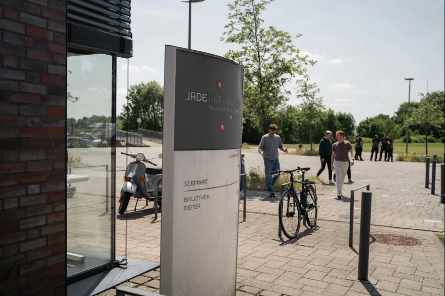 Luftaufnahme der Jade Hochschule Elsfleth 