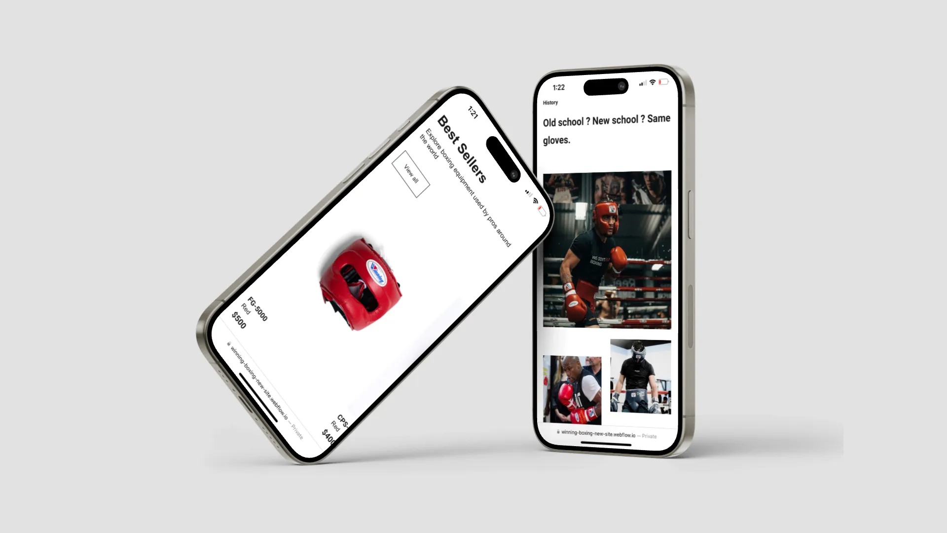 Winning boxing site web, marketing et stratégie