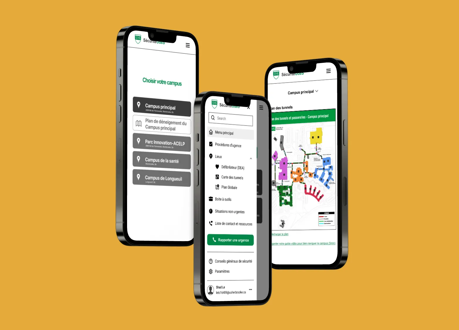 Université de Sherbrooke site web et stratégie