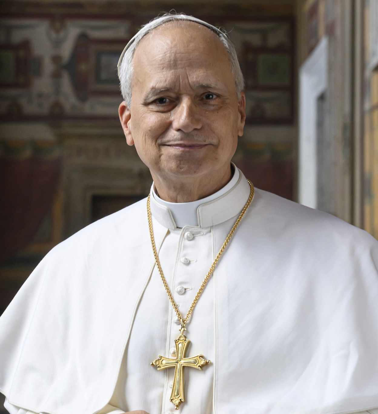 L'archevêque avec le Pape