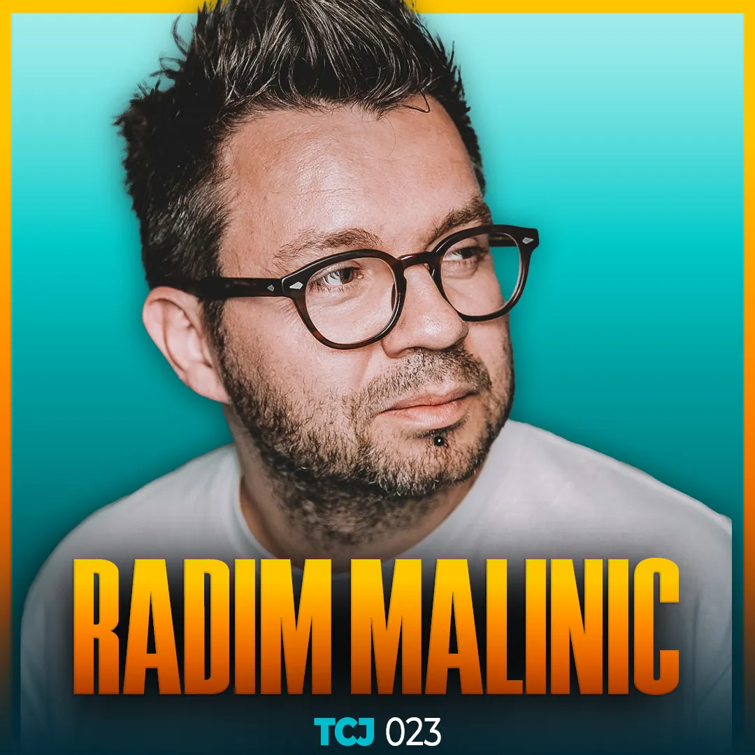 Radim Malinic: Selling Your Creativity, Starting and Scaling a Creative Career, Publishing Design Books, Mental Health as a Creative | TCJ Entry 023