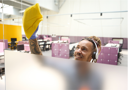 commercial cleaning payroll and scheduling