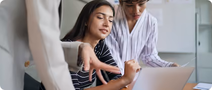 woman from hr department