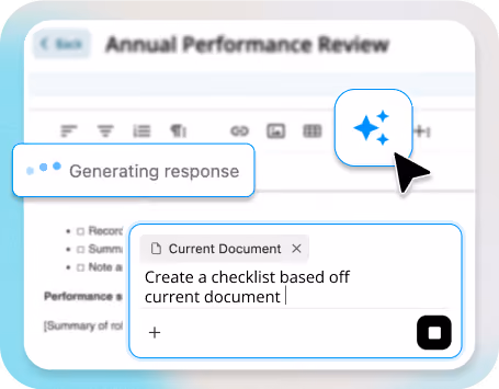 Table showing personal files with columns titled: Title, Category, Action, Signed, and Status. Four rows list: First Written Warning (Disciplinary Action, Admin Only, Unsigned, Published); Handover Review (Personal File, Critical, Unsigned, Published); Handover Review (Certificates, Reference Only, Unsigned, Published); Position Description (Position Description, Sight and Sign, Unsigned, Published). A Show Archived button is below the table.