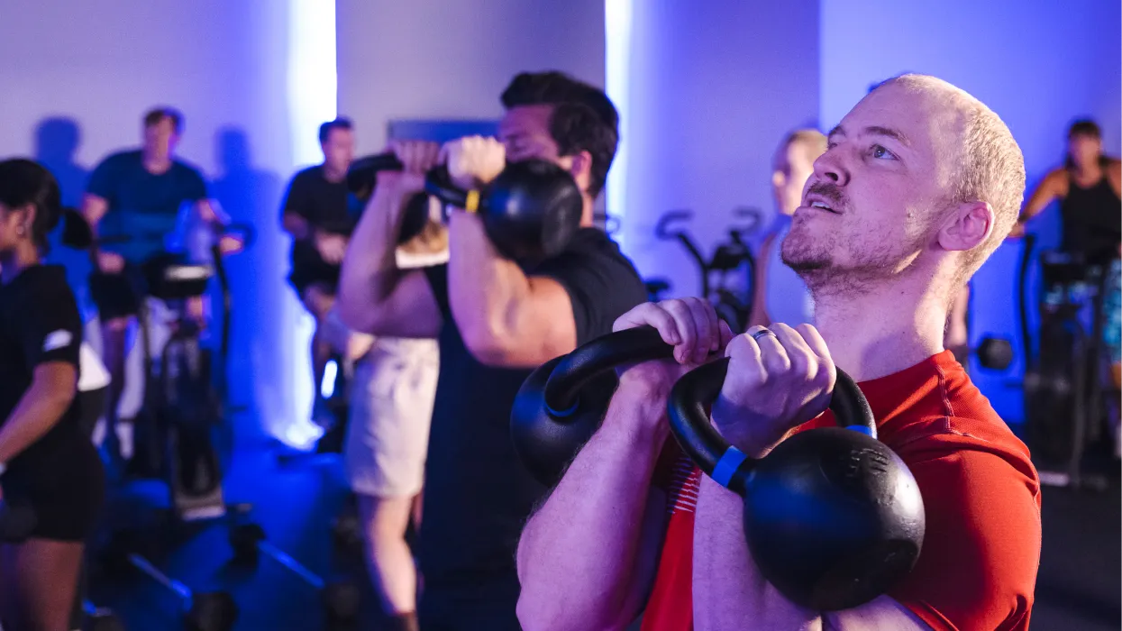 Members working out in a SUMHIIT studio