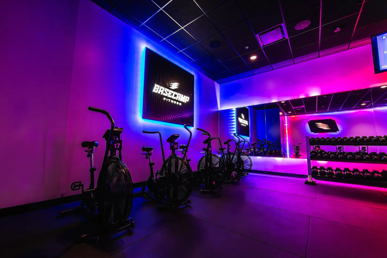 Photo of a Basecamp Fitness studio space