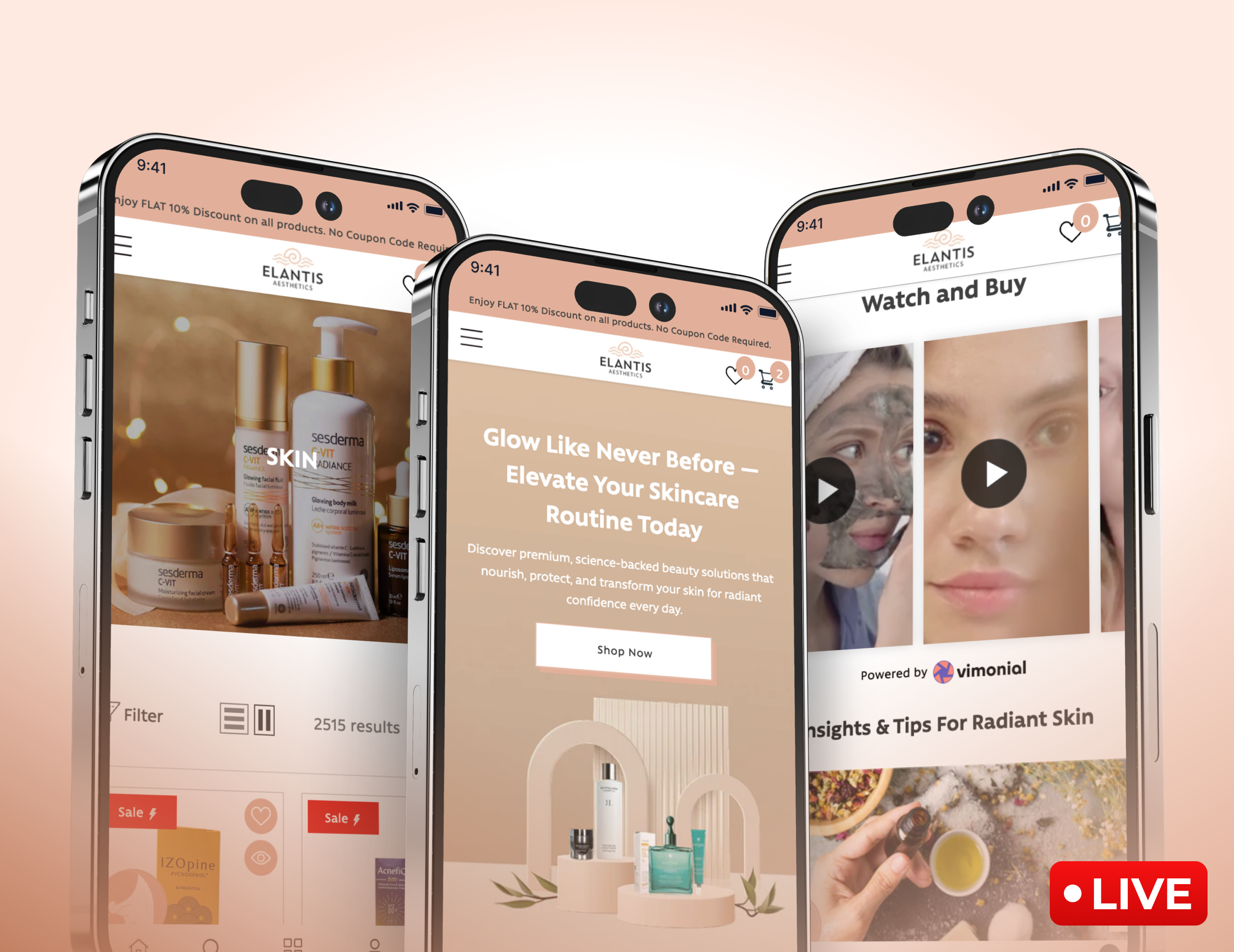 Elantis - UX Case Study Cover