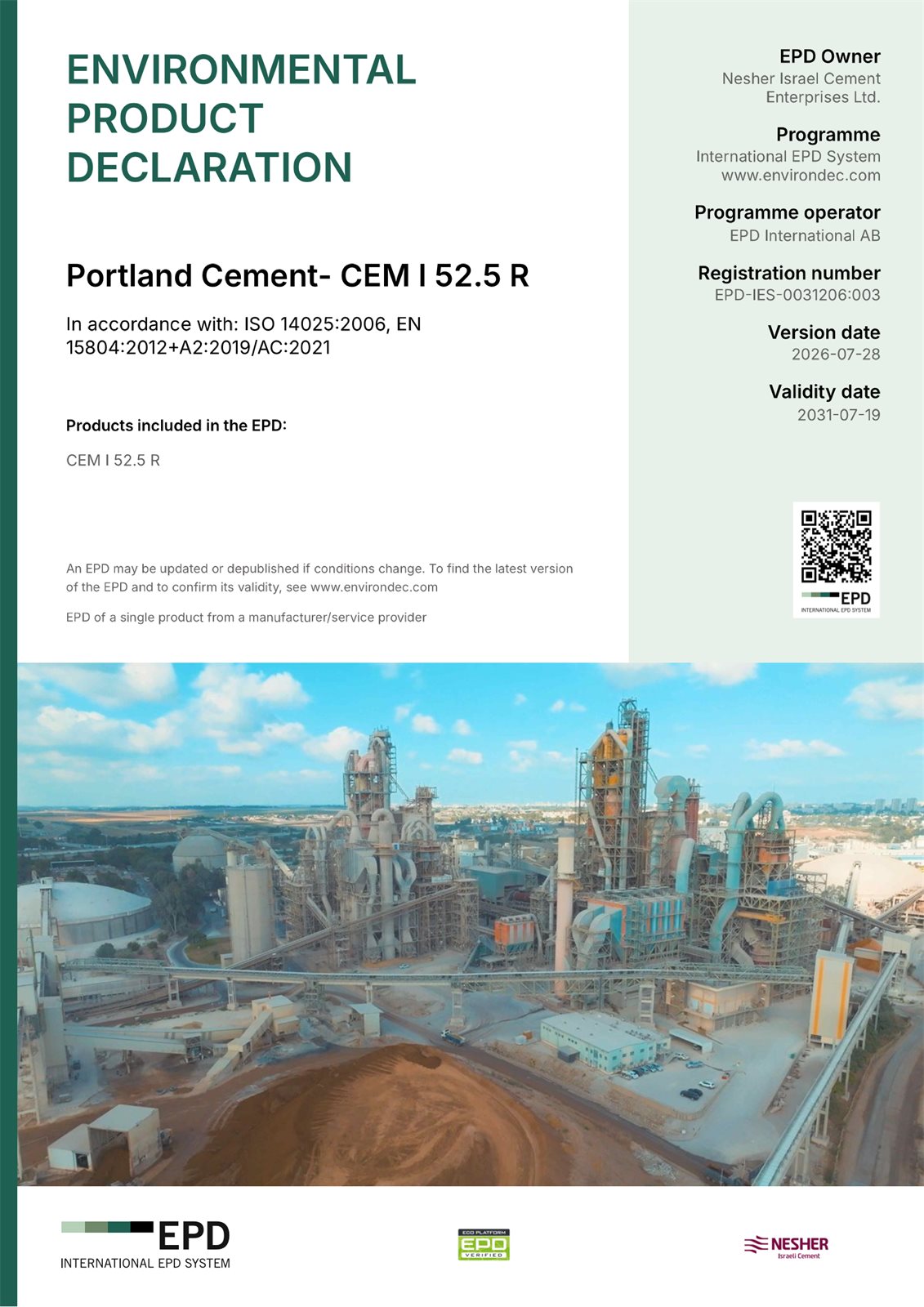 CEM I 52.5 R