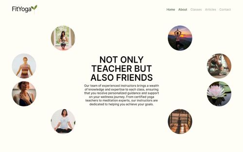 Sviluppo Sito Web Yoga