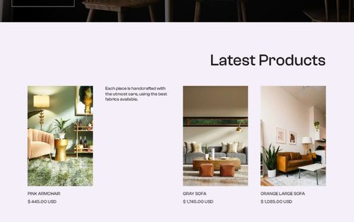 Realizzare Sito E-Commerce divani