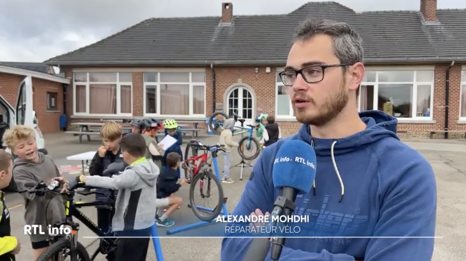 Reportage RTL : quand les élèves apprennent le vélo autrement