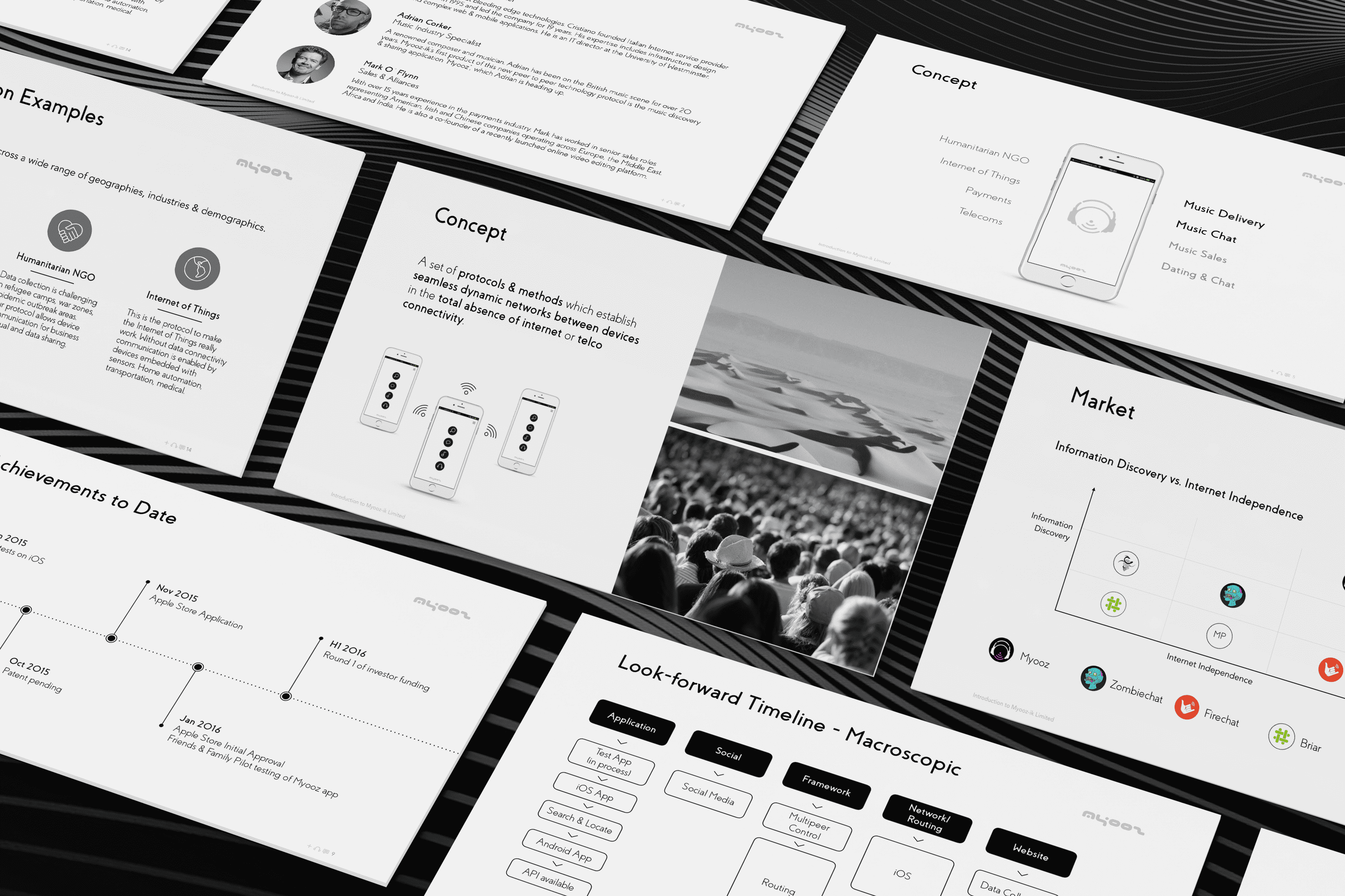 Pitch deck success story for iOS music app from Norway